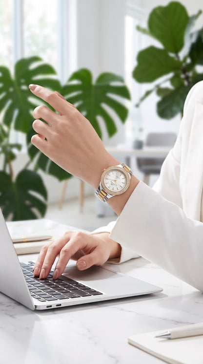 Crystal Diamond Luxury Watches For Women| Perfect for loved ones
